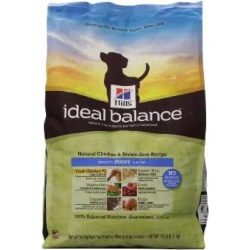 ideal balance canine puppy chicken & brown rice dry  700 gr