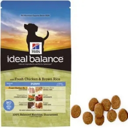 ideal balance canine puppy chicken & brown rice dry 12 kg