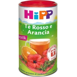 Granular herbal tea - red tea and orange 200g