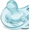 soother physio soft silicone 6-16 months light blue
