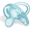 soother physio soft silicone 6-16 months light blue