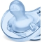 soother physio soft silicone 6-16 months light blue