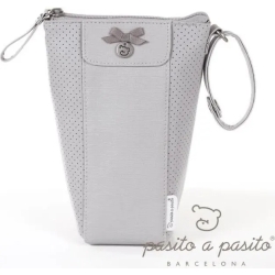 baby bottle bag - steam gray colour