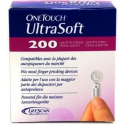 Onetouch Ultrasoft Sterile Lancets 200 Lancets