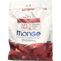 super premium adult mini - dry food rich in chicken - 800 g