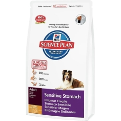 adult sensitive stomach science plan - dry food - chicken eggs and rice - 3 kg