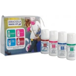 kit mini travel liquid soap100ml+Intimate Wash+ body cream+shampoo