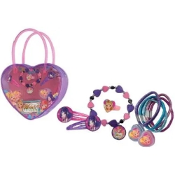 Trousse Cosmetic bag HEART  WITH ACCESSORIES