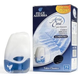 Electric Illuminated Diffuser Dispenser With Refill Classic Talc