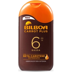 carrot plus - latte solare spf 6 protezione bassa 200 ml