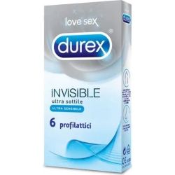 invisible - 6 ultra-thin condoms