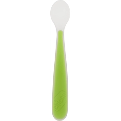 soft silicone spoon 6m + green