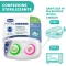 physio air lumi 6-16M - 2 silicone pacifiers - assorted colors