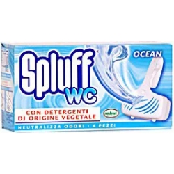 spluff solid tablet for wc ocean pack of 4 pcs