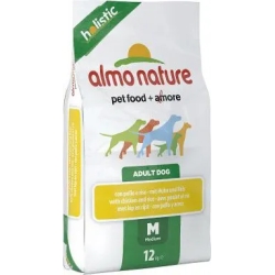Dog Food Holistic Medium with Chicken and Rice 12 Kg