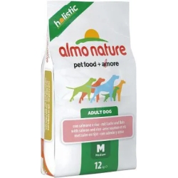 Dog Food Holistic Medium with Salmon and Rice 12 Kg