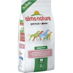 Dog Food Holistic Medium with Salmon and Rice, 2 Kg