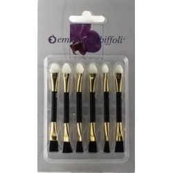 Eyeshadow Double Brush 555 6 Pcs