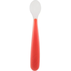 soft silicone spoon 6m + red