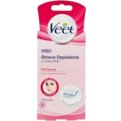 Face Wax Strips With Easy Grip Normal Skin 16 Strips