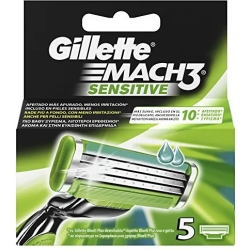 mach 3 sensitive 5 spare blades