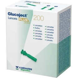 lancets - glucojet plus gauge 33 - 200 pcs