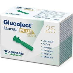 Glucojet plus 33G - 25 lancets