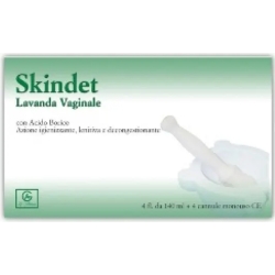 skindet vaginal douche - 4 bottles of 140ml