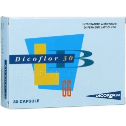 dicoflor 30 - probiotics supplement 30 capsules