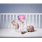 Sunset cot panel pink 0m +