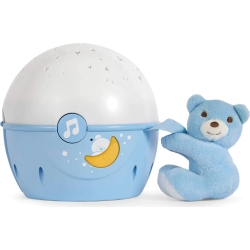 Next 2 stars light blue Cot panel with bear 0m +