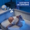 Next 2 stars light blue Cot panel with bear 0m +