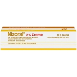 Nizoral 2% Cream - candida and seborrheic dermatitis treatment 30g