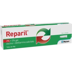 Reparil C.M. 2% + 5% Gel - minor trauma treatment 40 g