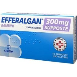 Bambini - Fever and pain relief medicament 10 suppositories 300 mg