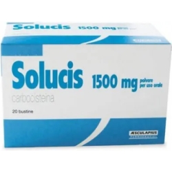 Solucis 1500 mg - polvere fluidificante per tosse e catarro 20 bustine