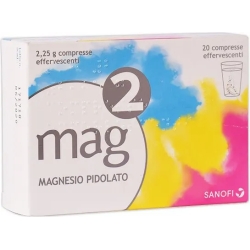 Mag 2 2.25 g - magnesium deficiency - 20 effervescent tablets