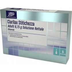 Clarilax Constipation Adults 6.75 g - rectal solution laxative 6 micro enemas
