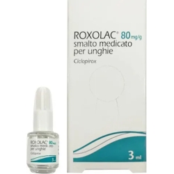 Roxolac 80 mg / g Medicated Nail Polish - onychomycosis treatment