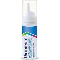 Dicloreum Skin Foam 3% - topical anti-inflammatory 50g