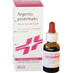 Argento Proteinato sella 0,5%  - nasal drops - 10 ml