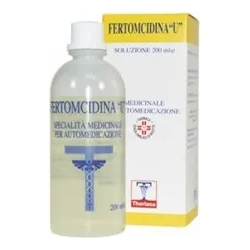 Fertomcidina U Solution - disinfection and cleansing of damaged skin - 100 ml bottle