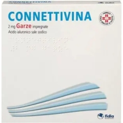 Connettivina - treatment of sores, ulcers and burns 10 bandages 10x10