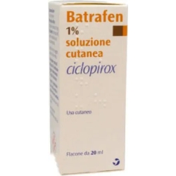 Batrafen 1% - skin solution with antifungal and antibacterial action 20 ml