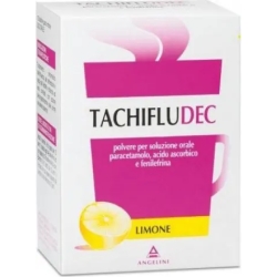 Tachifludec - analgesic antipyretic 10 lemon flavour bags