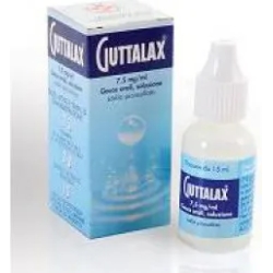 Guttalax 7,5 mg/ml - helps with occasional constipation oral drops 15 ml