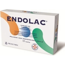 Endolac Sospensione Orale - treatment of diarrhea, enteritis, colitis - 10 sackets
