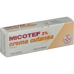 Micotef 2% - dermatological cream for skin and nail infections - 30 g