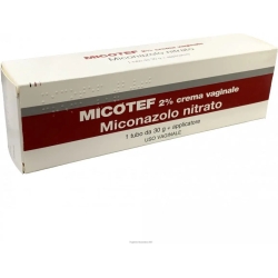 Micotef 2% - antimicrobial and antiseptic vaginal cream 30 g + applicators