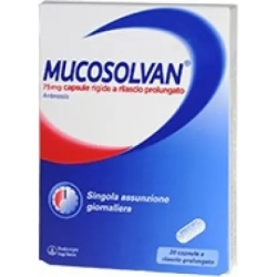 Mucosolvan 75 mg - mucolytic 20 prolonged-release hard capsules